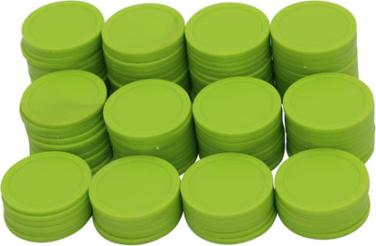 35MM/1.37-inch Box of 120 Counting Coins for Poker Chips and Game Coins (Light Blue, 35MM/1.37-inch)