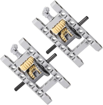 Domoni Technical Car Building Blocks Frame Differential Combined Gear Transmissions Chassis Part Joint Axle Frame Liftarm Set of 2