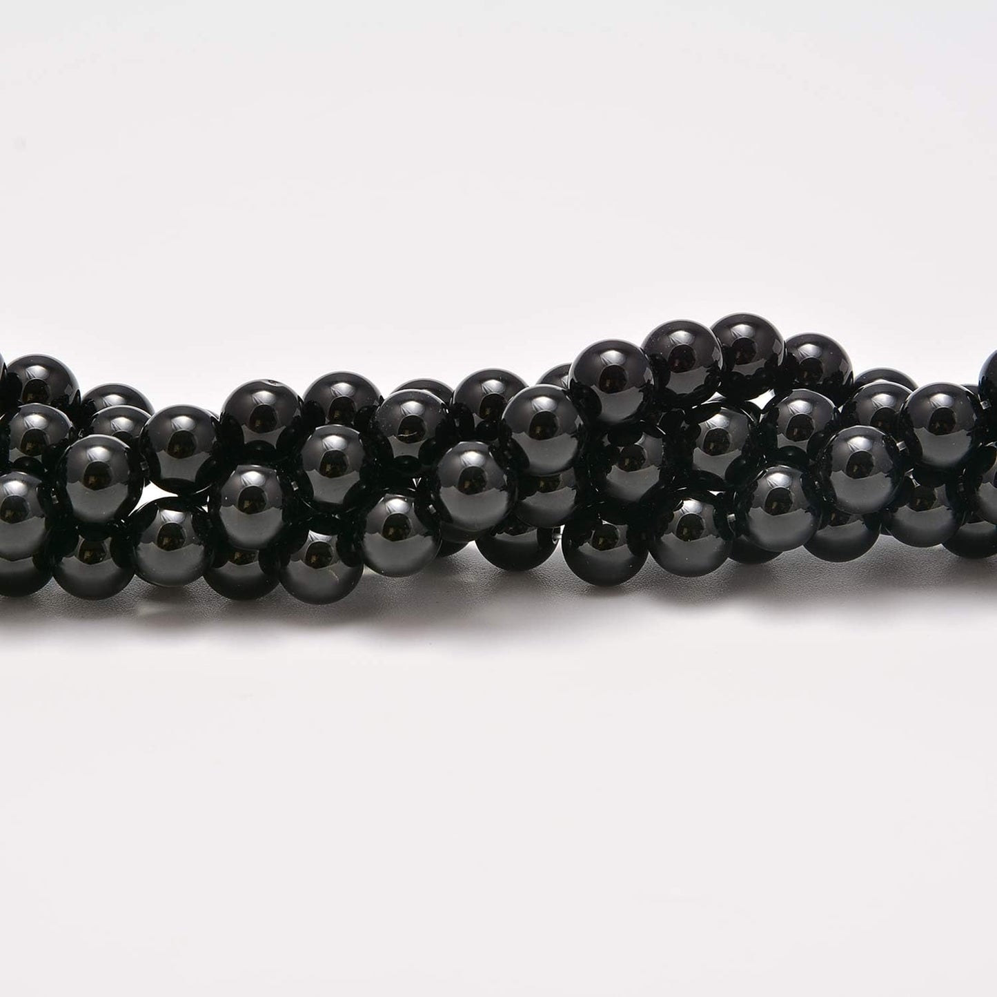 NCB 100pcs Original Natural Stone Beads Gemstone Round Loose Beads 6mm 8mm 10mm (Blue Aventurine, 6mm 100Beads) - Colors B