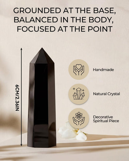 Crystals and Healing Stones, 9 Pcs Healing Crystals Set, 7 Chakra Crystal Stones Set Real Natural Selenite Pyramid Reiki Raw Rock Energy Protection Meditation with Wooden Box, Crystal Gifts for Women