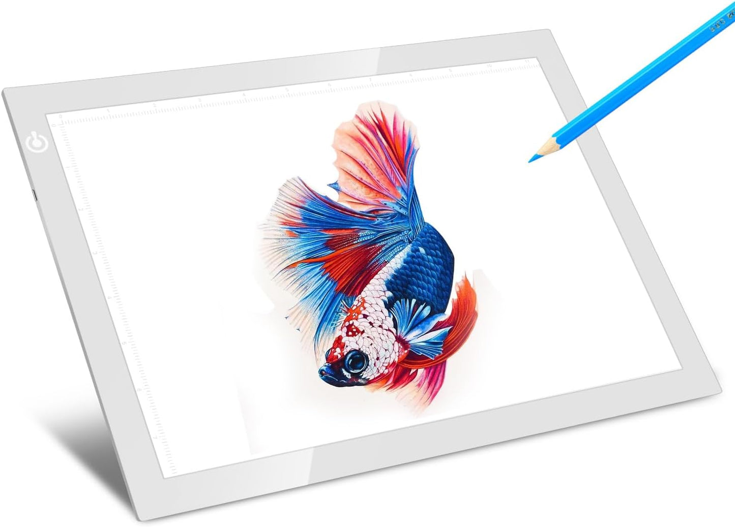 LitEnergy A4 LED Copy Board Light Tracing Box, Adjustable USB Power Artcraft LED Trace Light Pad for Tattoo Transferring, Drawing, Sketching, Animation, Stenciling, Diamond Art Painting Accessories