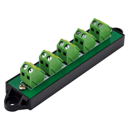 30Amp 300V 1x10 Position Terminal Block Distribution Module. OONO D-1661GP