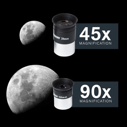 Celestron – AstroMaster 70AZ Telescope – Refractor Telescope – Fully-Coated Glass Optics – Adjustable-Height Tripod – Bonus Astronomy Software Package