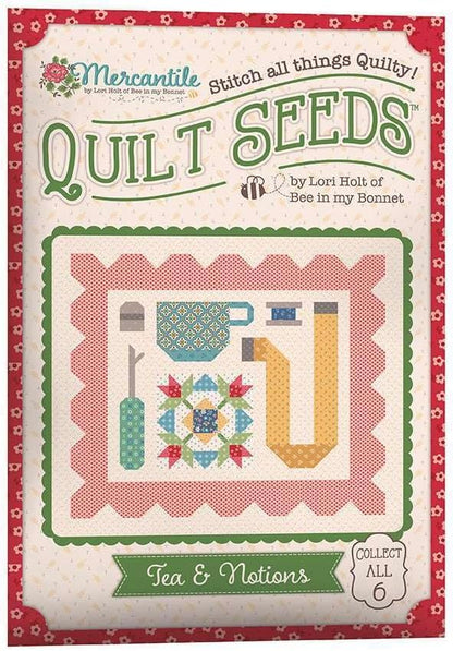 Riley Blake - Mercantile by Lori Holt - Quilt Seeds Block Pattern - Pins & Pincushions