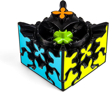 Gear 3x3x3 Speed Cube with Three-Dimensional Gear Structure