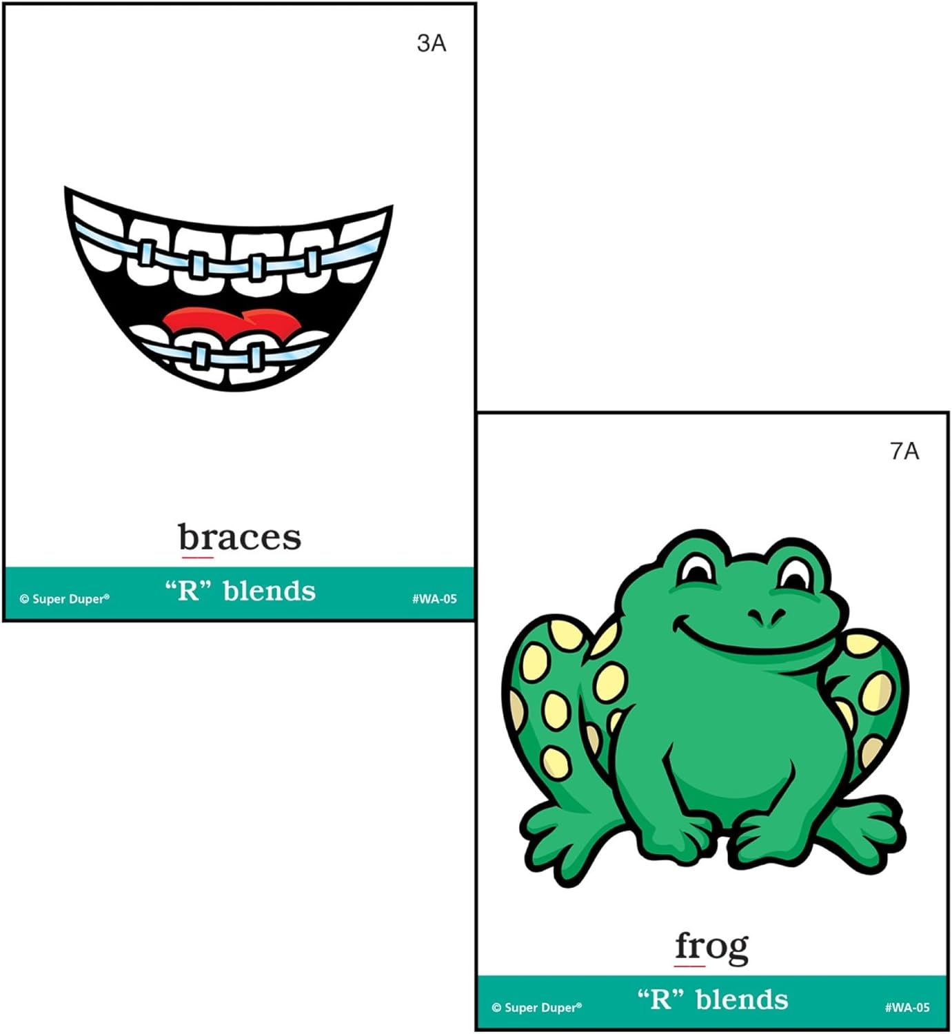 Super Duper Publications | Articulation R Blends Fun Deck | Vocabulary and Language Development Flash Cards | Educational Learning Materials for Children