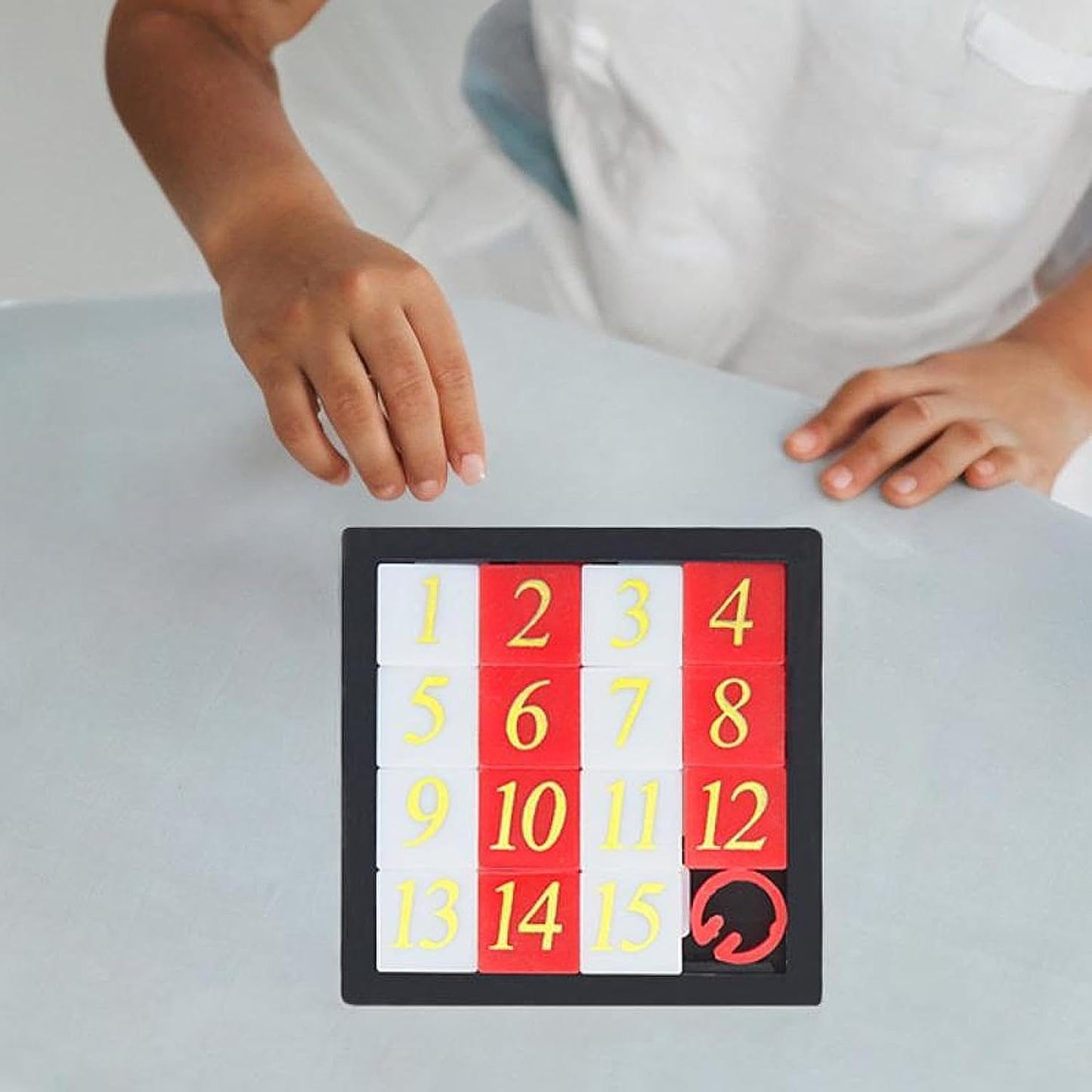 Sliding Number Puzzle Educational Logical Game Tangram