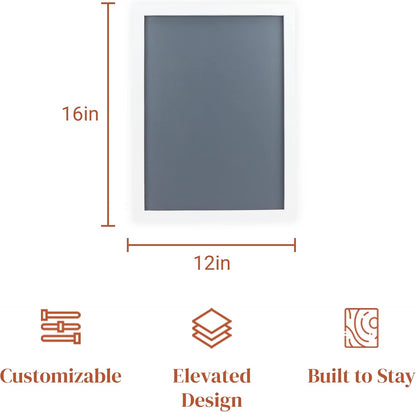 Stiles 100 Piece Wooden Magnetic Letter Tiles - Grey
