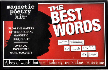 Magnetic Poetry The Best Words Word Magnet Kit