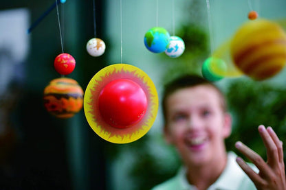 Star Magic 3D Glow-in-The-Dark Solar System Mobile Making Kit