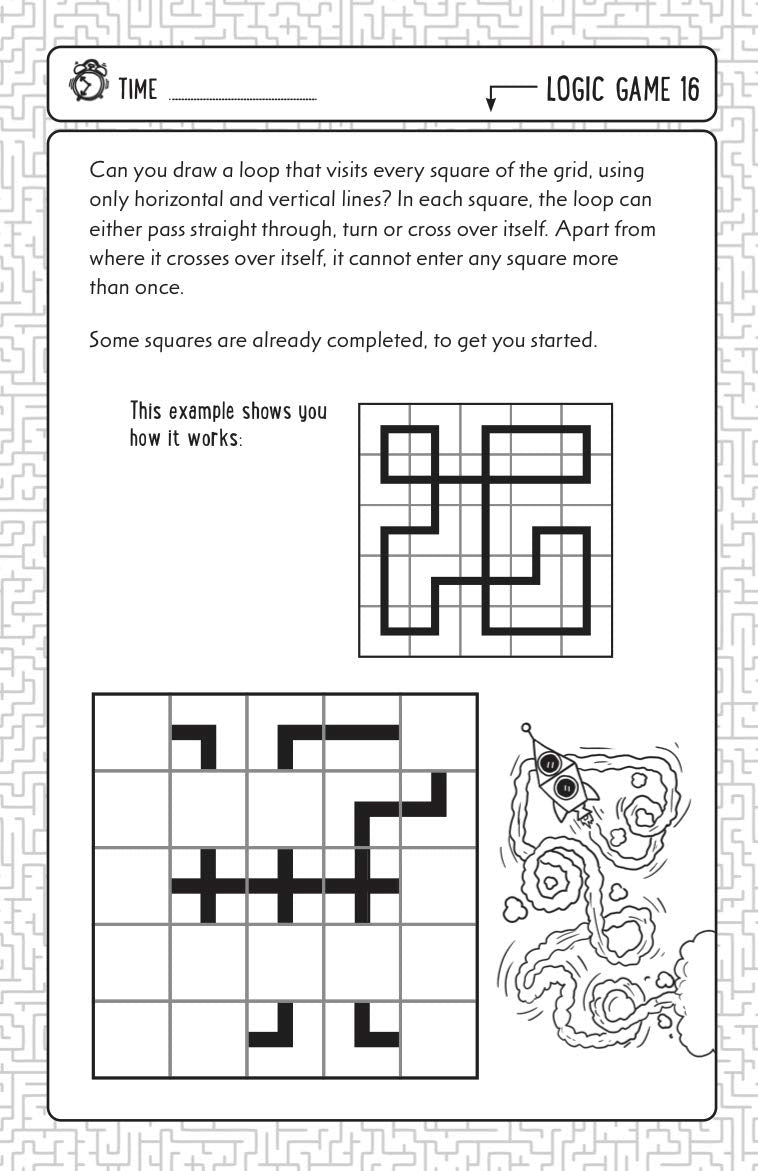 Logic Games for Clever Kids (Buster Brain Games)