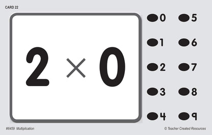 Teacher Created Resources Power Pen Learning Cards: Multiplication (6459)