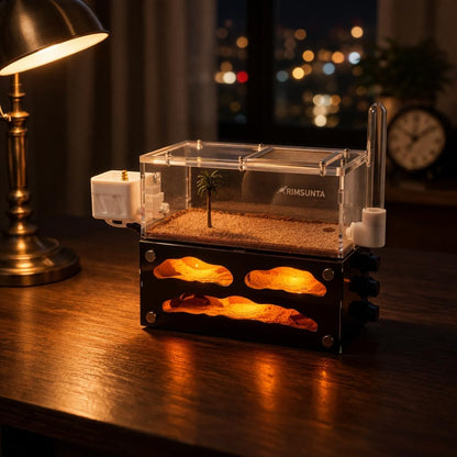 Ant Farm for Live Ants - for Small Ant Clony - Natural Learning Toy - Great Gift