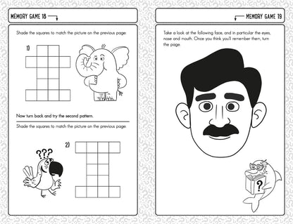 Memory Games for Clever Kids®: More than 70 puzzles to boost your brain power (Buster Brain Games)