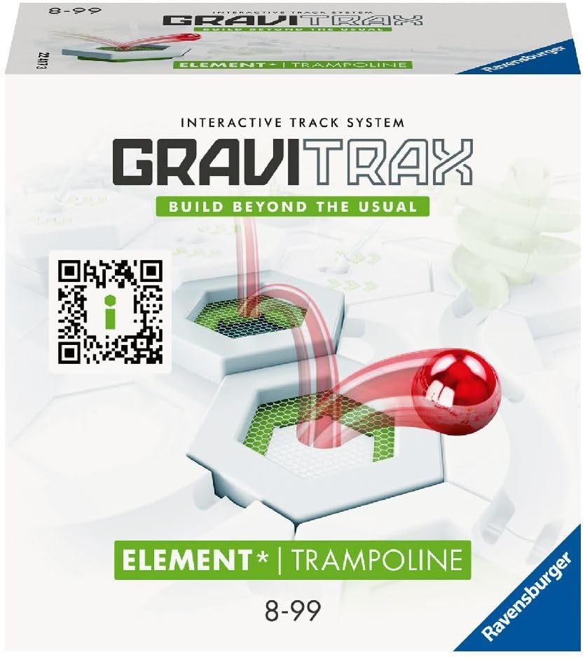 Ravensburger GraviTrax: Trampoline Accessory | Marble Run & STEM Toy for Boys & Girls Ages 8 & Up | Accessory for 2019 Toy of The Year Finalist