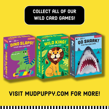 Mudpuppy Wild Unicorn! – Unicorn Version of Classic Kids Crazy 8's Card Game with Cute Illustrations of Unicorns for Children Ages 4 and Up, 2-4 Players