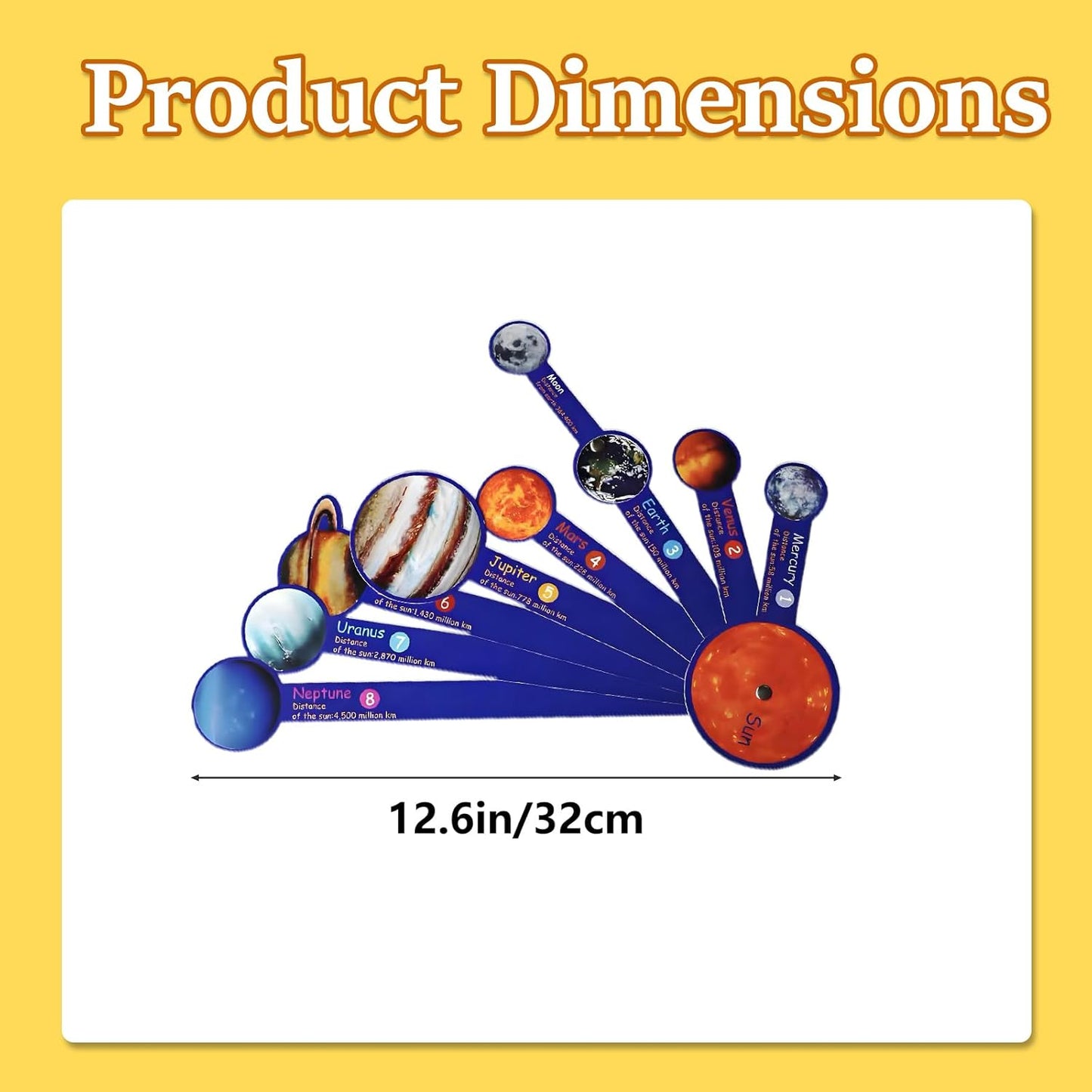 Solar System Model Cards Science Toys Educational Science Kits Solar System Project Kit Preschool Flash Cards Science Toys for Kids