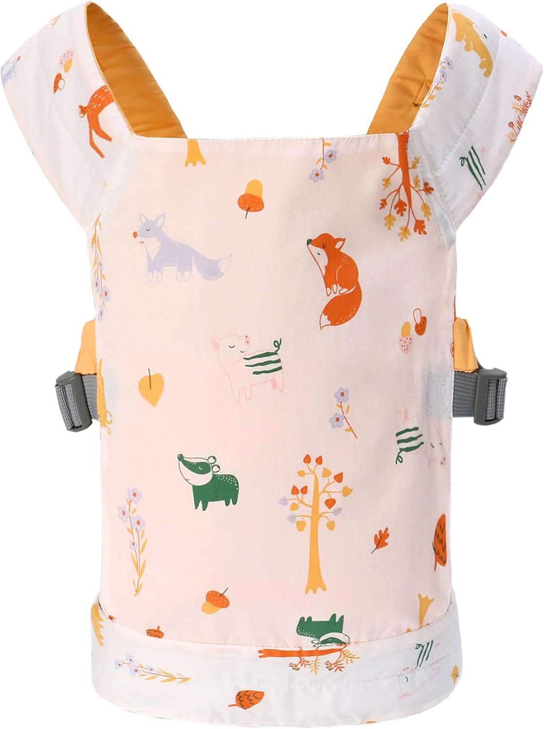 Miracle Baby Doll Carrier for Kids, Front and Back Baby Doll Accessories Backpack Kid Toddlers Play Toy Baby Carriers with Adjustable Straps for Little Girls