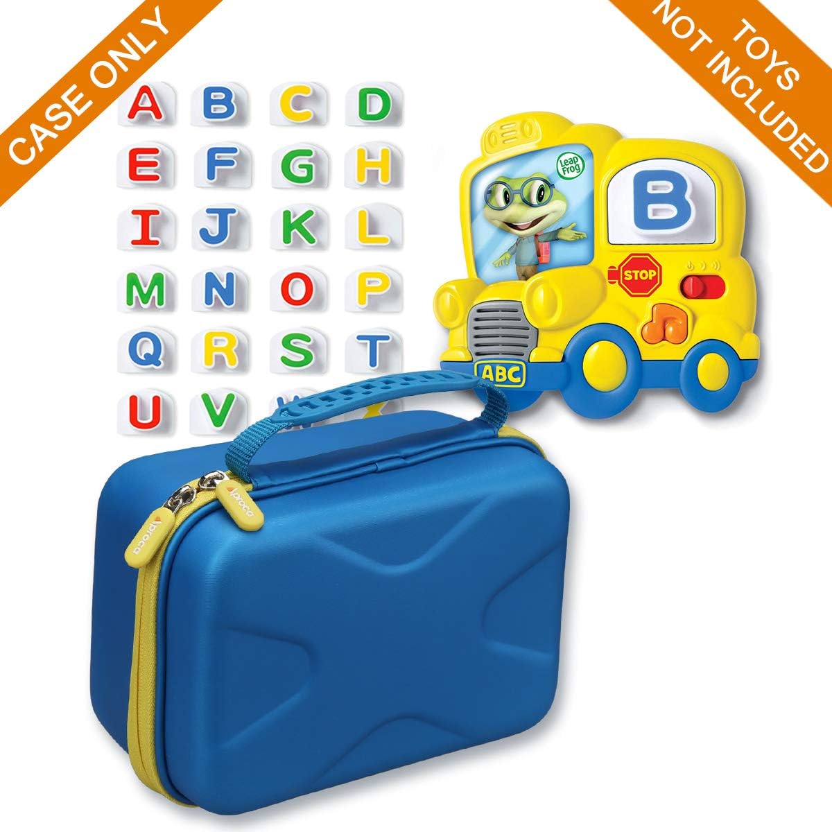 Aproca Case Compatible with LeapFrog Fridge Phonics Magnetic Letter Set, Portable Storage Bag for Accessories (Case Only)