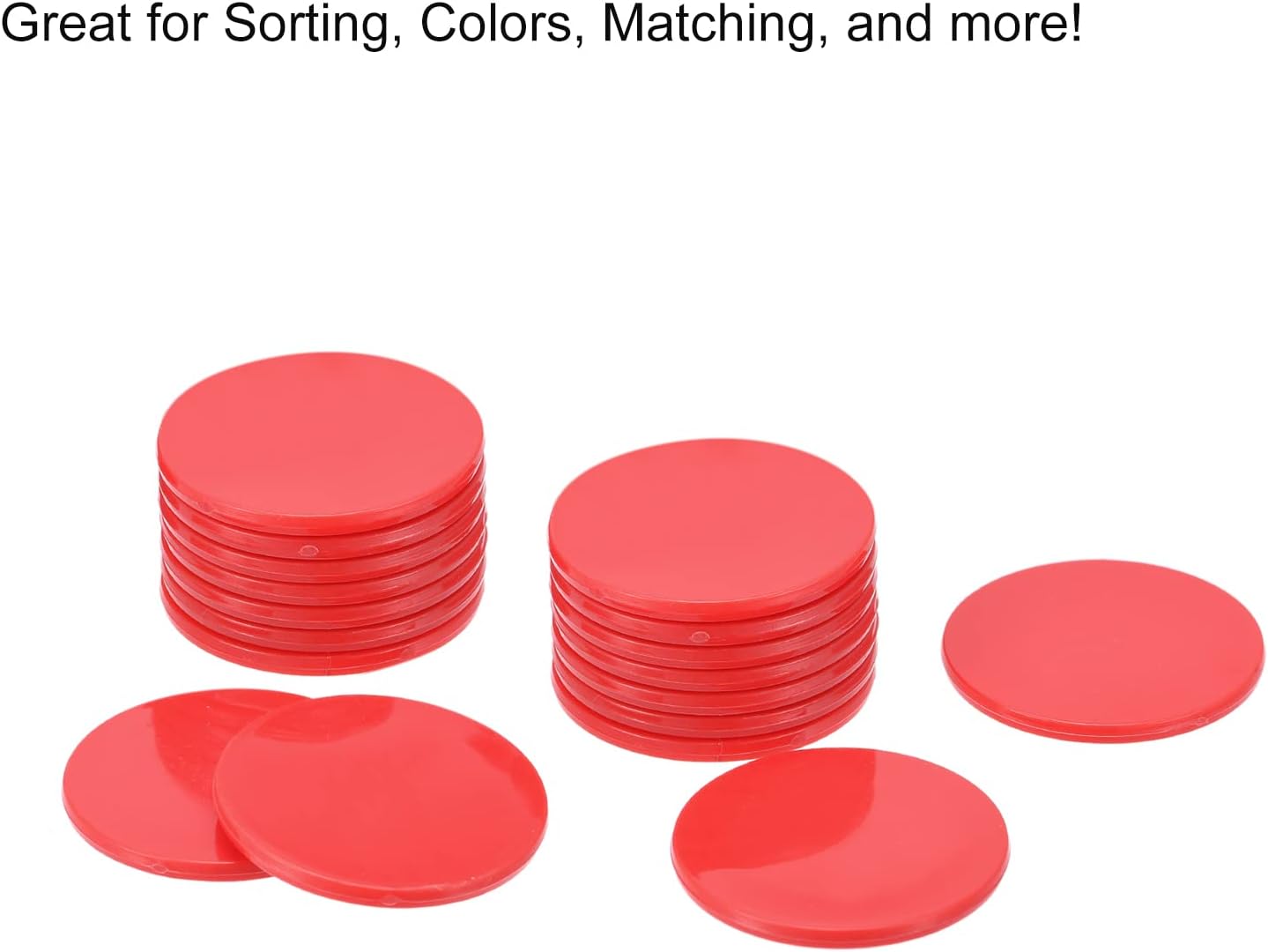 MECCANIXITY Small Plastic Learning Counters for Counting