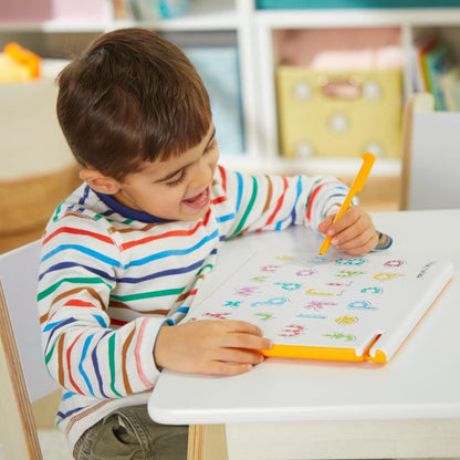 Playskool Magnatab — Numbers and Shapes — Magnetic Board Toy Letter Tracing for Toddlers Learning and Sensory Drawing — for Kids Ages 3 and Up