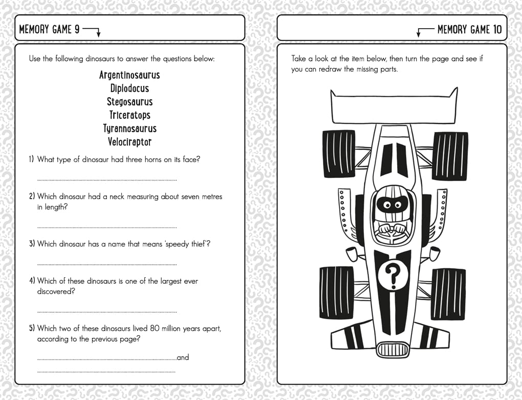 Memory Games for Clever Kids®: More than 70 puzzles to boost your brain power (Buster Brain Games)