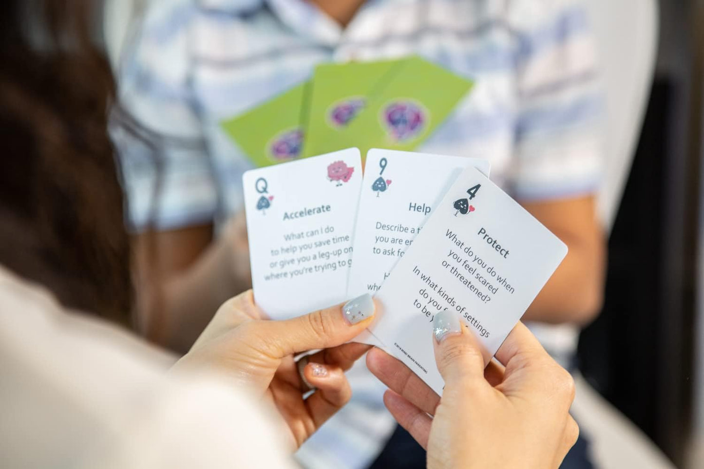 Mind Brain Emotion 52 Essential Conversations for Home, Therapy, Speech, School Classroom - Conversation Cards for Kids, Family, Teacher & Counselor to Build Growth Mindset & Communication Skills