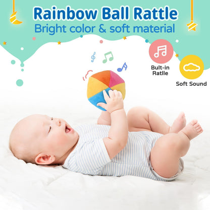 Dulsaera Montessori Toys for 1 Year Old, 6-in-1 Baby Toys 6-12 Months Educational Toys for 1 Year Old Developmental Learning Toy Infant Birthday Gifts for Boys Girls Babies