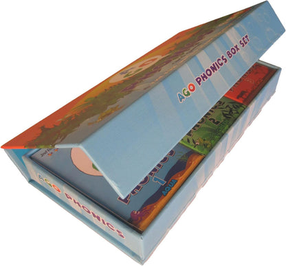 AGO Phonics Card Game - Advanced Set (Levels 4 and 5) A Fun Game to Build Phonics and Reading Skills. Learn Tricky phonemes (digraphs/dipthongs/Word Families/Silent Letters & More!)