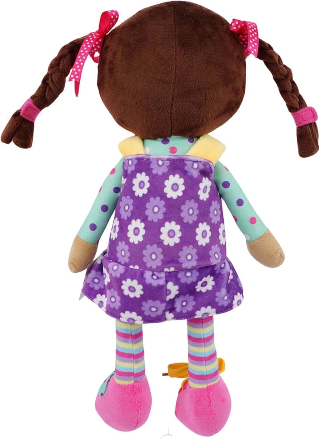 Snuggle Stuffs Sugar Snap Plush Learn to Dress Doll for Toddlers - 15" - Gifts for 2 Year Old Girls