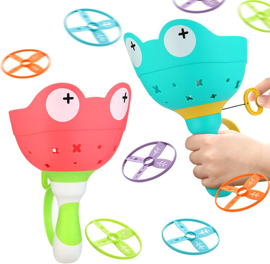 Outdoor Toys for Kids Ages 4-8 Kids Outdoor Flying Toys Manual Capture Catching for Toddlers 3 4 5 6 7 8 Years Old Christmas Easter Birthday Gifts Boys Girls