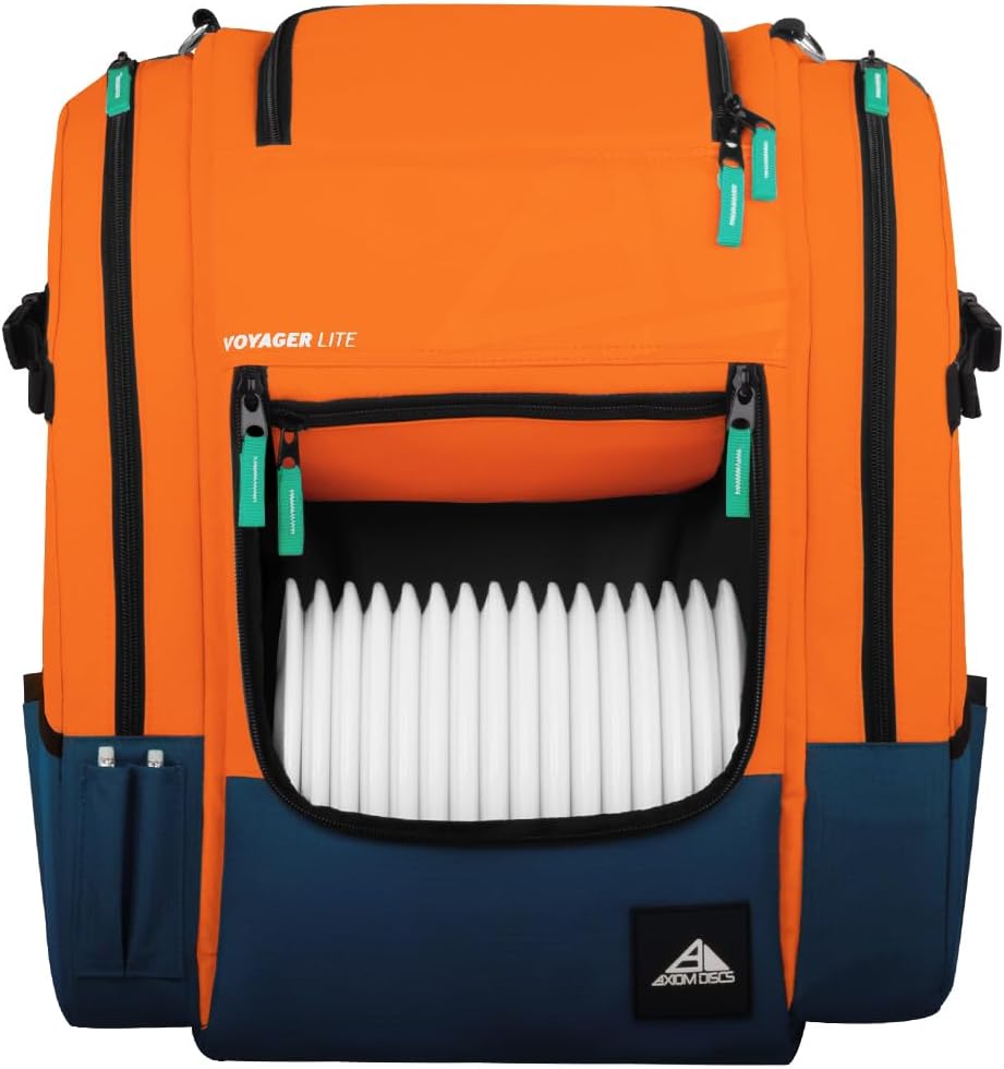 Axiom Discs Voyager Lite Backpack Disc Golf Bag (Choose Your Favorite Color)