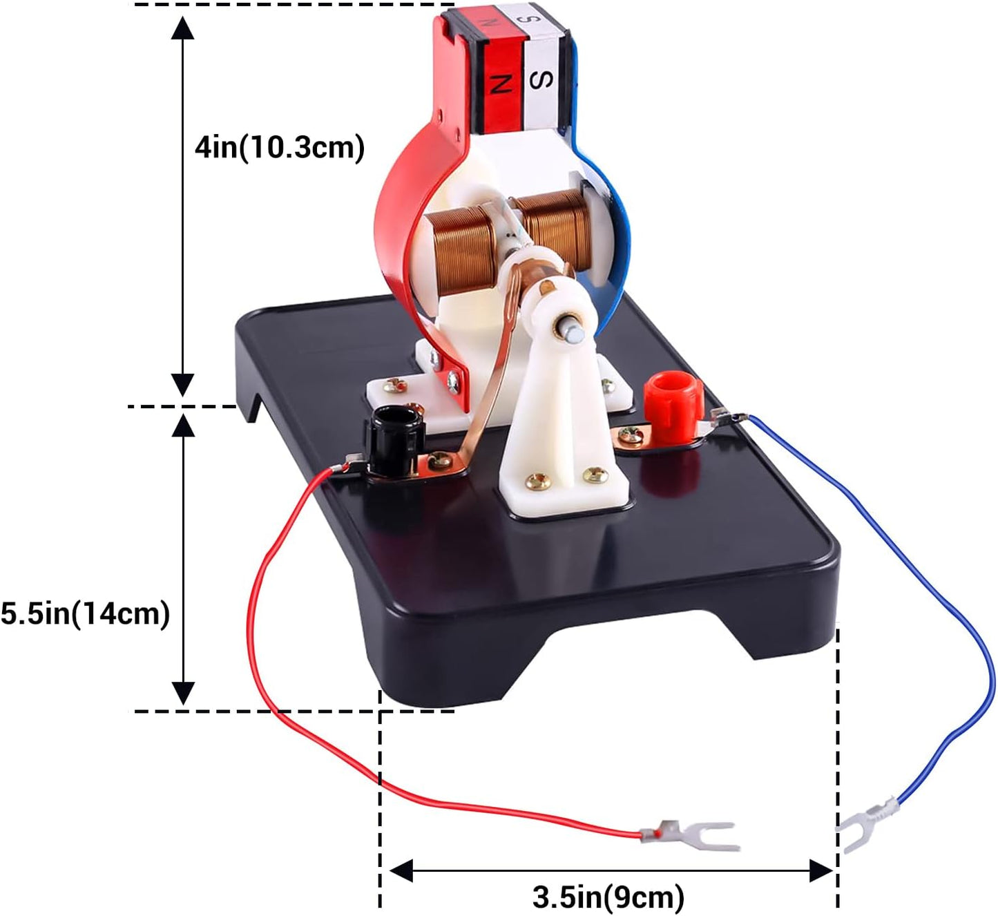 Electric Motor Kit, Icstation DIY Model Motor 3V 6V DC Motors Simple Assemble Kit for Adult