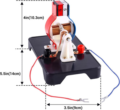 Electric Motor Kit, Icstation DIY Model Motor 3V 6V DC Motors Simple Assemble Kit for Adult