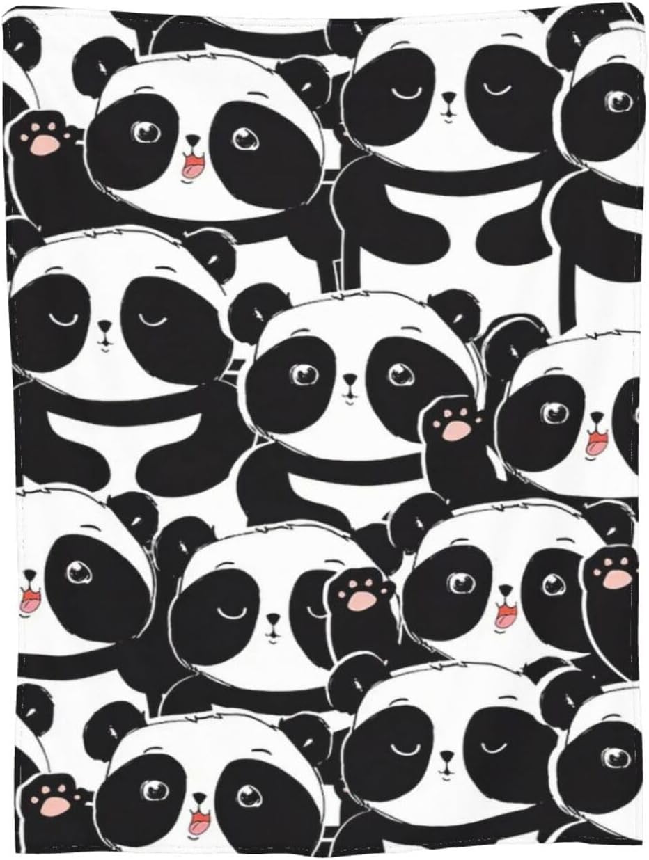 Bear Print Blanket Cute Baby Bear Fleece Throw Blanket Fuzzy Plush Super Soft Cozy Warm Decor Blanket Toddler Nursery Gifts for Boys Girls Kids Adult Men Women 40"x50"