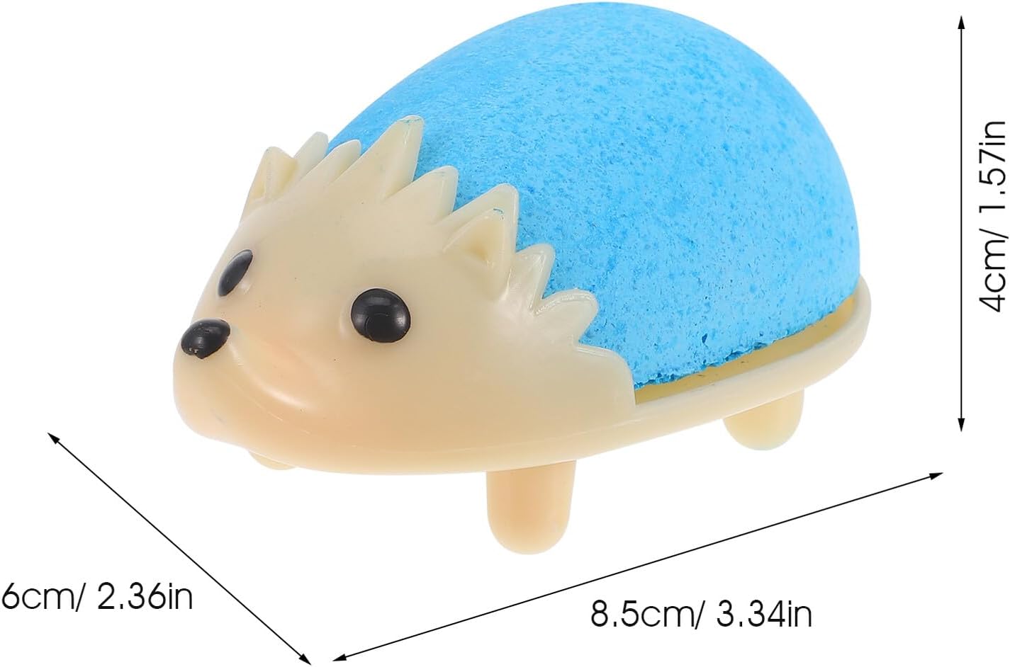 FAVOMOTO DIY Crystal Growing Kit for Interactive Science Experiment Hedgehog Sky Blue Educational Project for Family Bonding and Learning