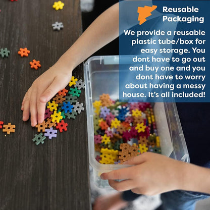 KADU Classic 250 Piece Classic Set - STEM/STEAM Building + Construction Toy, for Open + Imaginative Play Ages 5+