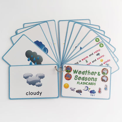 Lilias Irregular Past Tense Verbs English Grammar Double-Side Learning Flash Cards - 24 Card Set for Homeschool, Preschool, Primary School, ESL, Autism, Vocabulary Building