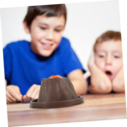 6pcs Volcanic Model Shell DIY Science Kit Plastic Volcanic Stand Eruption Simulation Educational for Interactive