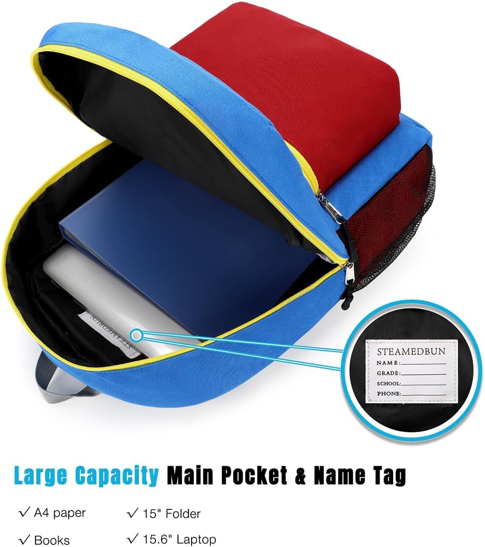 STEAMEDBUN Toddler Backpack Leash for 1-3: Backpack with Leash for Boys Girls - Anti-Lost Harness Backpack for Walking