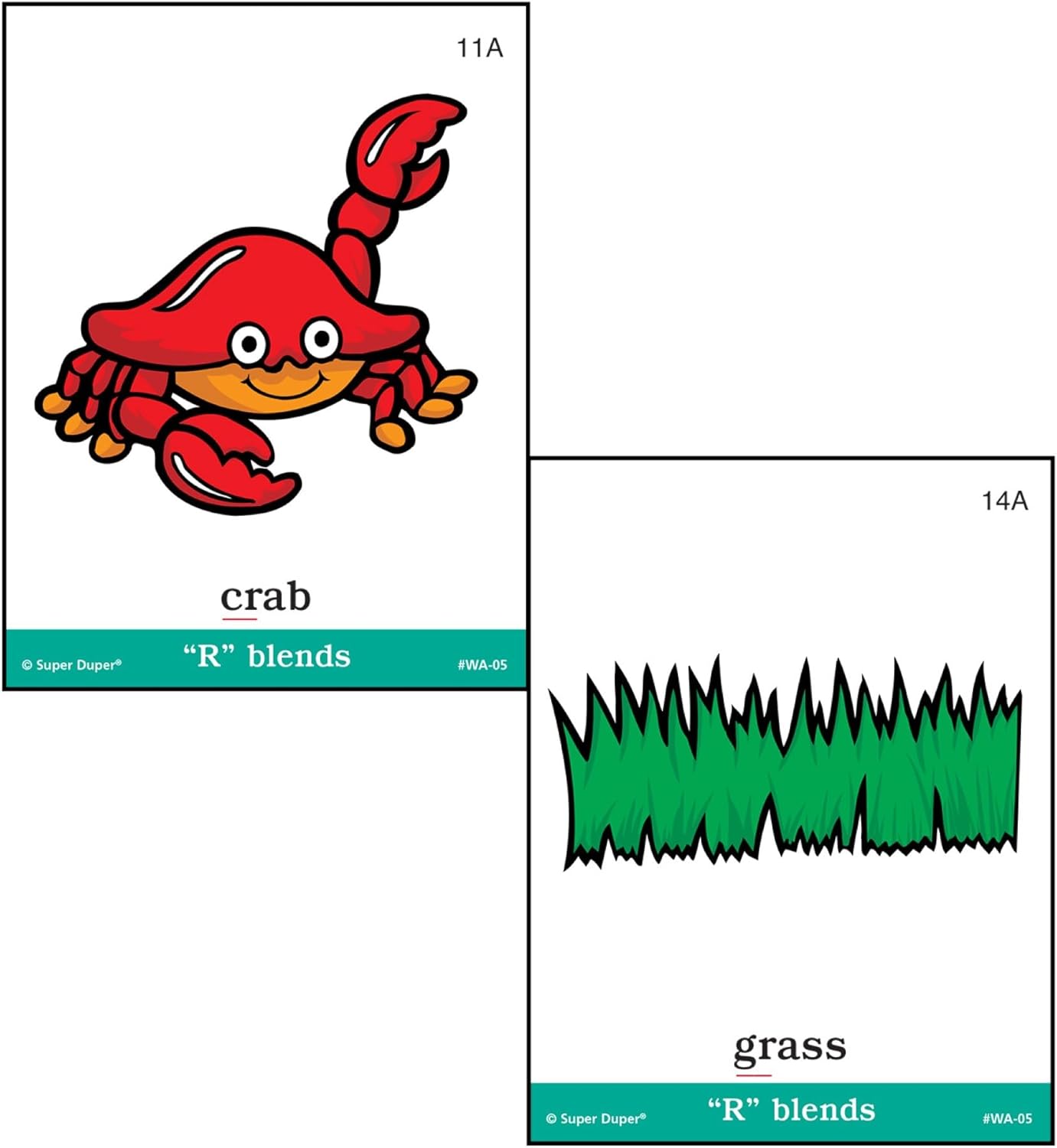 Super Duper Publications | Articulation R Blends Fun Deck | Vocabulary and Language Development Flash Cards | Educational Learning Materials for Children