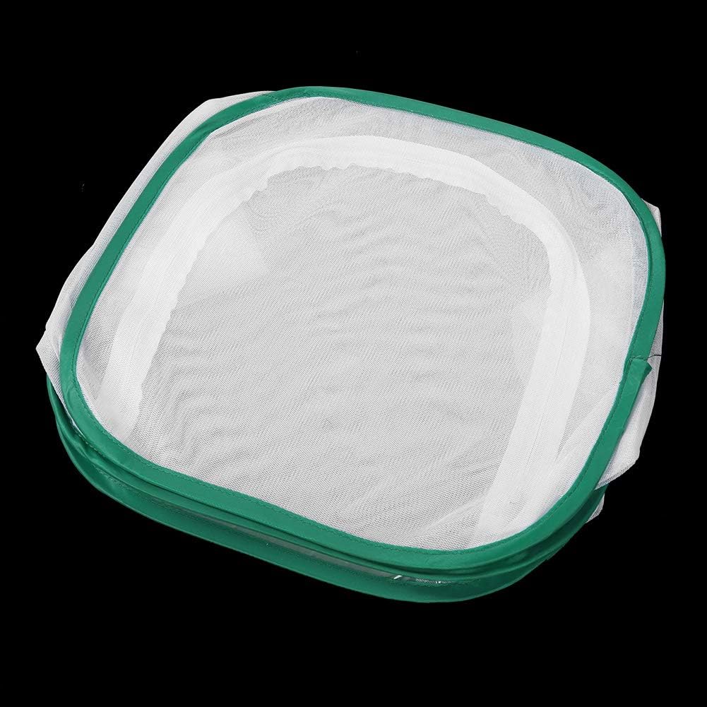 Foldable Butterfly Habitat, Butterfly Cage for Caterpillars, Create Farm, Enclosure for Breeding Soldier Fly, Dragonfly, or Housefly for Chicken and Reptile Feed (30 * 30 * 30cm)
