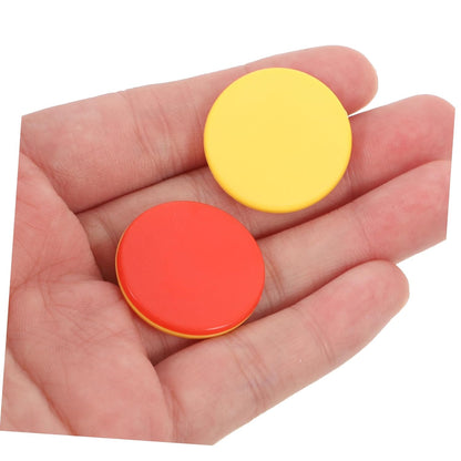 100pcs Math Counting Chips Two Round Disks for Sorting and Learning for Classroom Activities and Home Education Math Skills Fun and Engaging Play