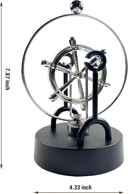 Perpetual Motion Kinetic Art Swing Physics Mechanics Balance Physics Desk Home Decor FN29
