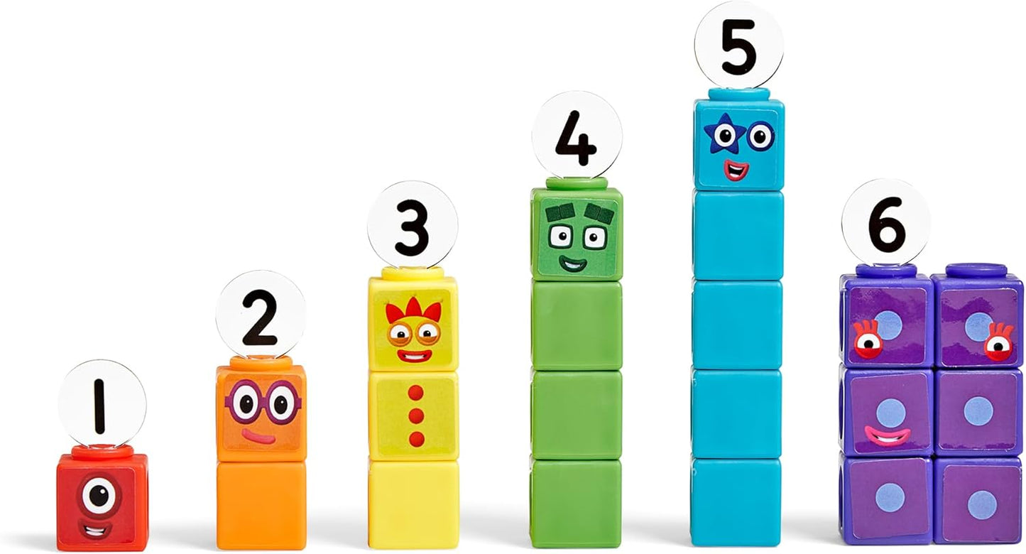 Learning Resources Resources-HM96093UK Numberblocks MathLink Cubes Sheep Counting Set, 3-6, Number Toys, Farm Game, Includes 10 Math Activities, Multicolor (HM96093-UK)