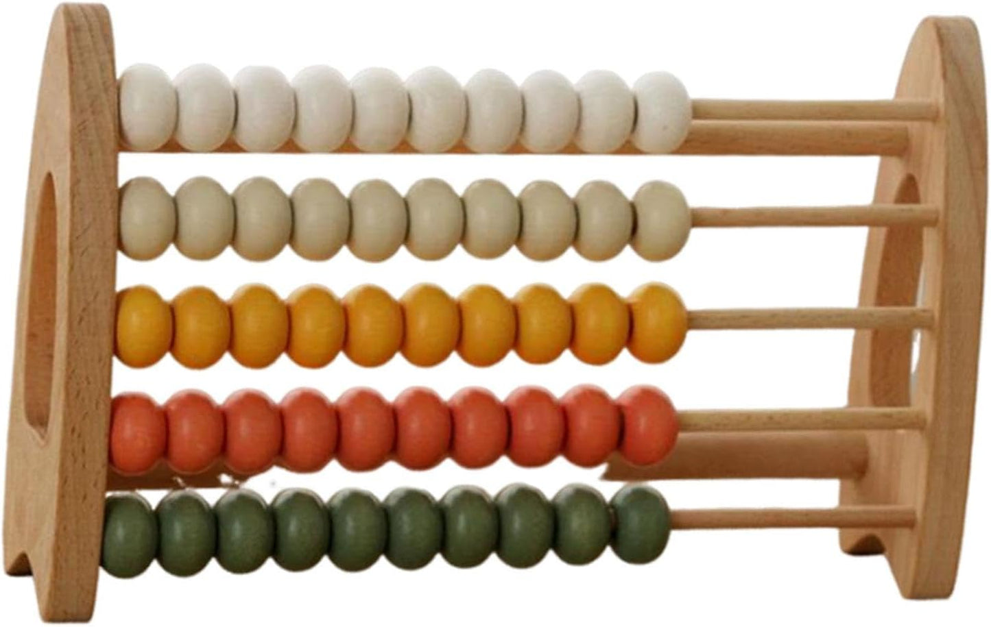 Wooden Abacus for Kids with Colorful Beads Counting Abacus