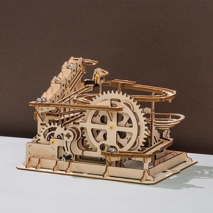 Marble Run 3D Puzzles Wooden Model Building Kits for Adults - Mechanical Puzzles Brain Teaser Educational Project DIY Crafts, for Adults Boys Ages 14+ (Pivot)