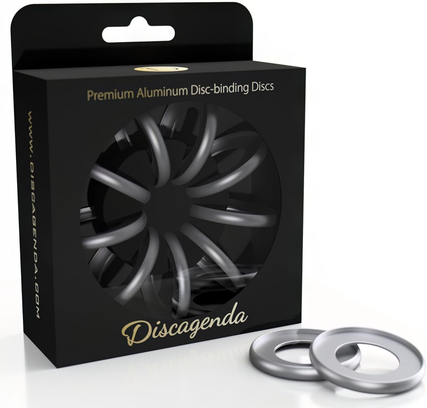 Discagenda Discbound Discs (Gold, 9 Piece 1.65in)