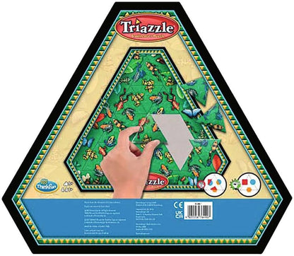 Think Fun Triazzle - Picture-Matching Brainteaser Puzzle | Engages Strategic Thinking & Memory | Perfect for Kids Ages 8 and Up | Award-Winning Game
