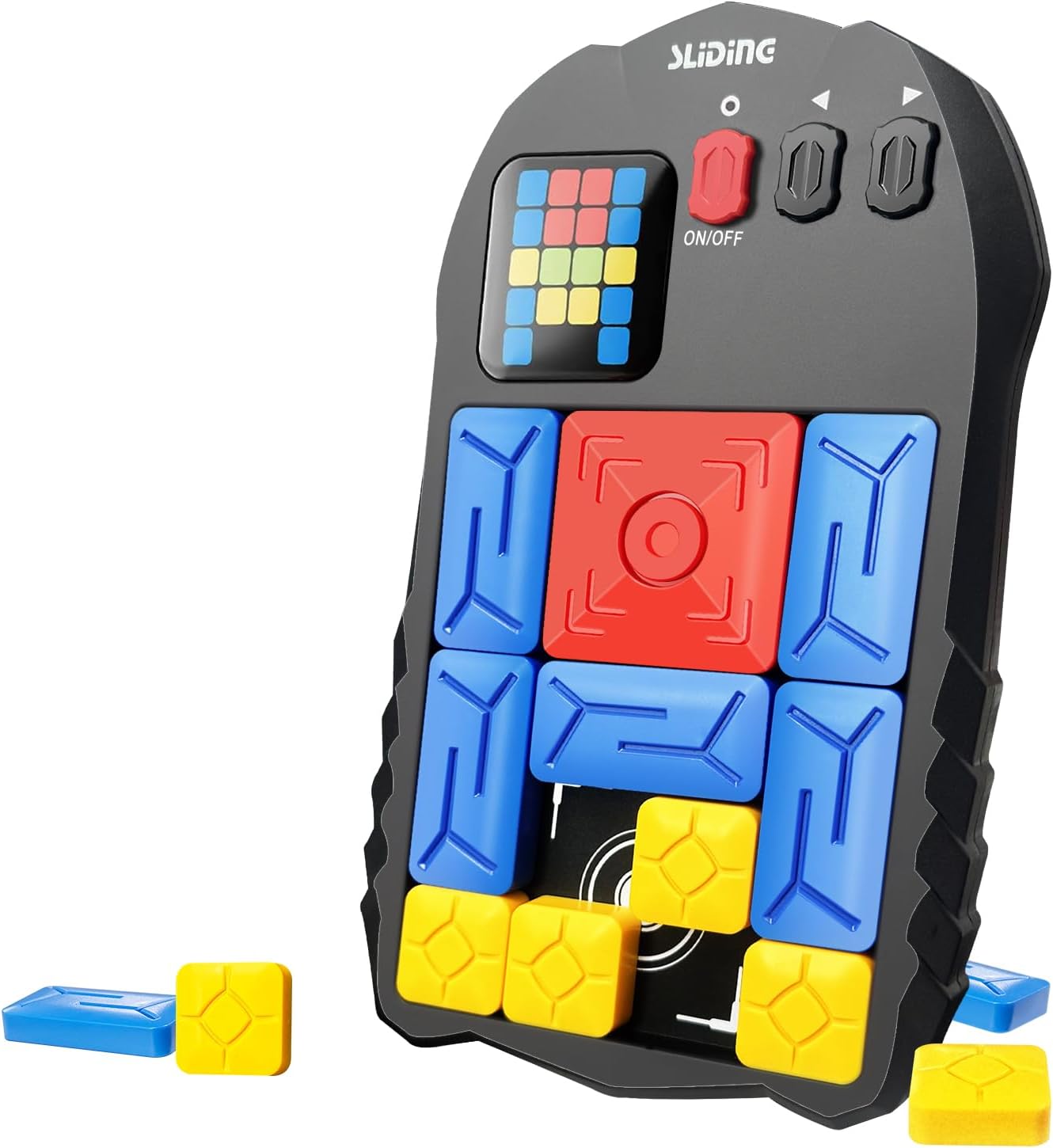 Super Slide Puzzle Game - 500+ Levels Brain Teaser | Electronic Sliding Puzzle Toy for All Ages | Fun Unblocking Logic Game for Kids & Adults